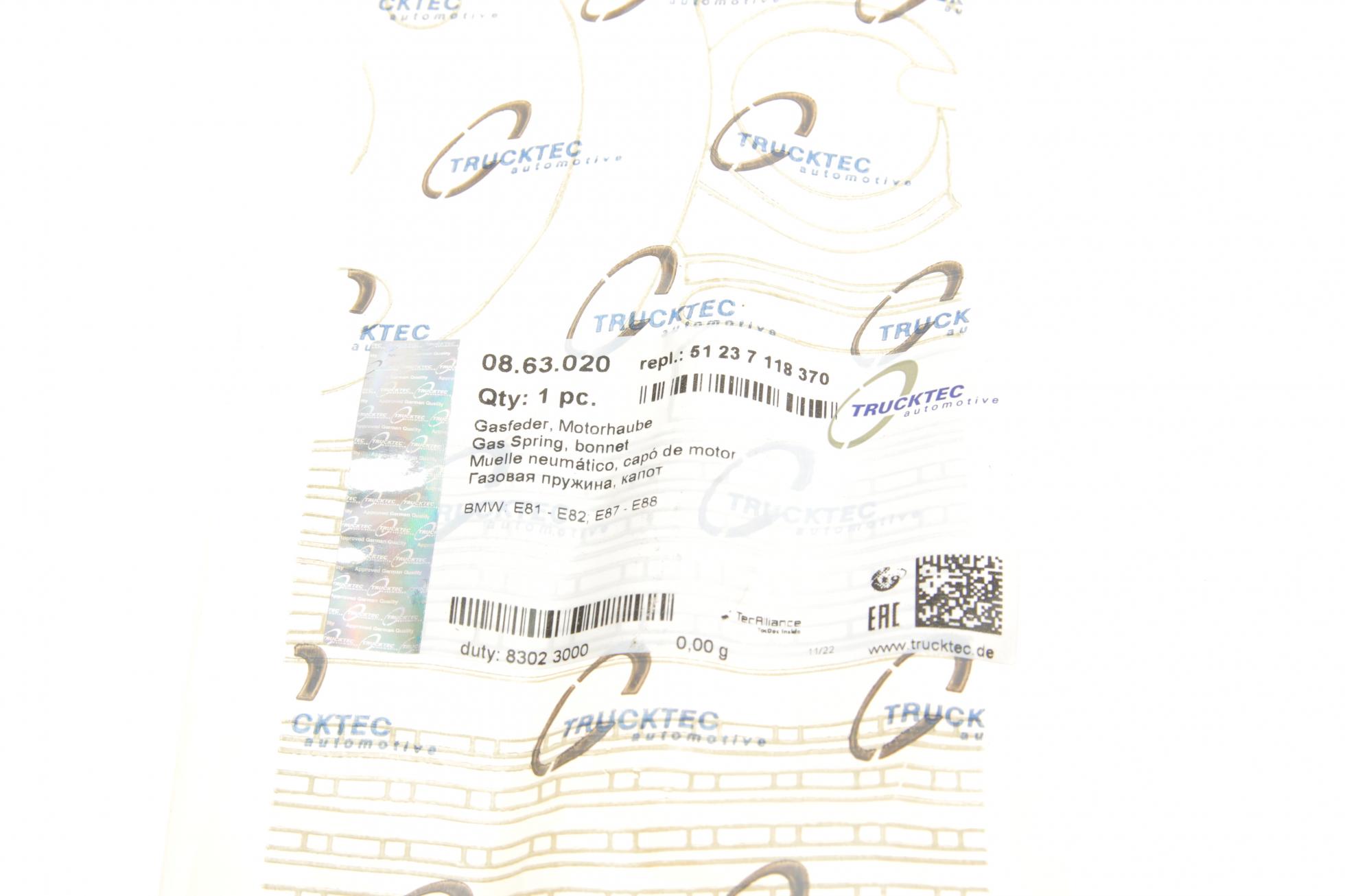 0863020 TRUCKTEC AUTOMOTIVE